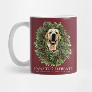 Paws to Celebrate with Yellow Labs Mug